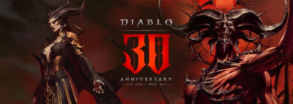 DiabloIV_30_Anniversary_01-1-1024x364 Diablo 30 ans : révélations, extension Diablo IV et avenir de la licence