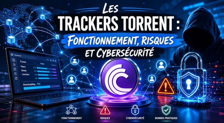 Les trackers torrent fonctionnement, risques et cybersécurité_Titre